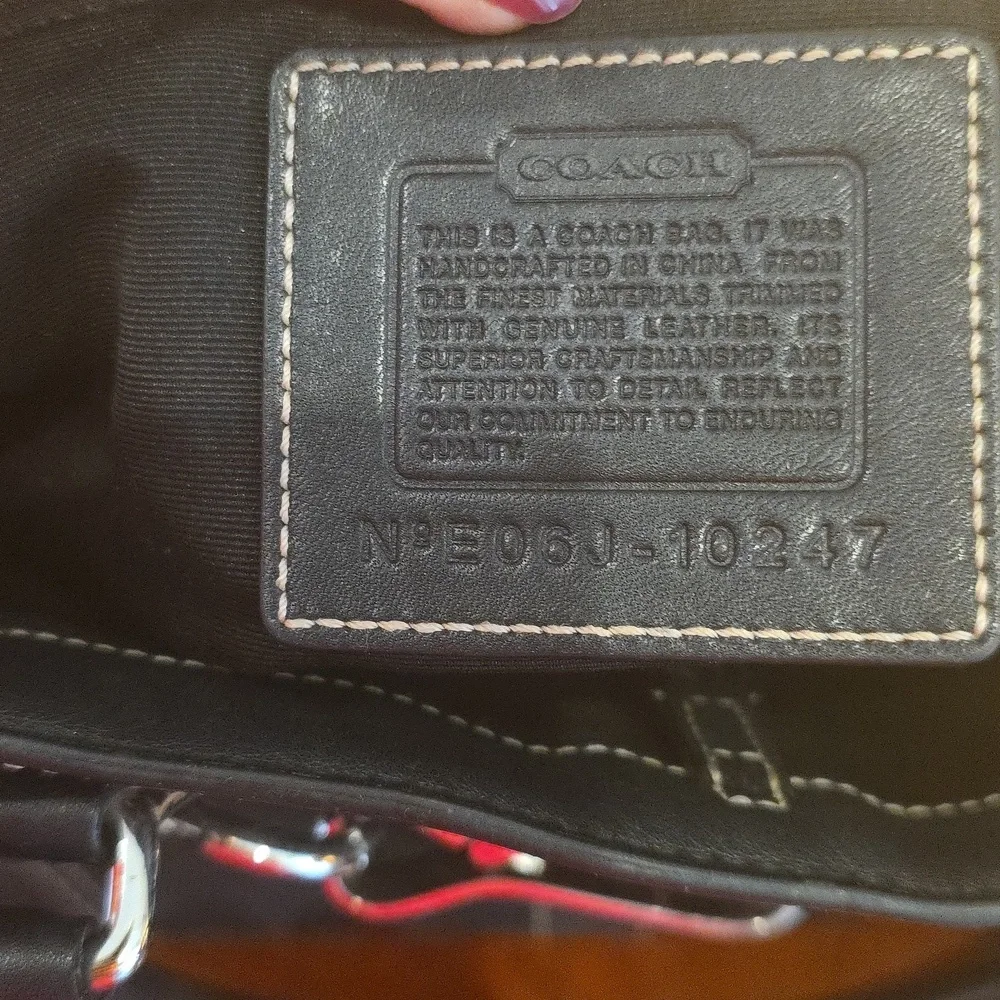 Coach Hampton Belt Buckle Bag VINTAGE